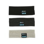 Bluetooth Headset Sports Headband Outdoor Running Yoga Sweat-Absorbent Headscarf, Black, Gray, Dark Gray - Image 3